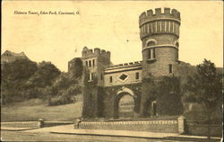 Elsinore Tower, Eden Park Postcard