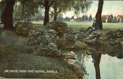 The Grotto, Toledo State Hospital Postcard