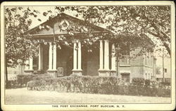 The Post Exchange, Fort Slocum New Rochelle, NY Postcard Postcard