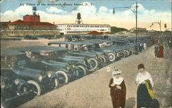 Joy Riders At The Stonewall, Coney Island Postcard