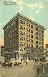 Hotel Burbridge Jacksonville, FL Postcard Postcard