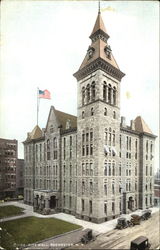 City Hall Rochester, NY Postcard 