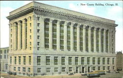 New County Building Postcard