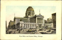 Post Office And Federal Bldg Postcard