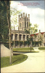 From The Campus Towards Hutchinson Commons And Tower, University of Chicago Postcard