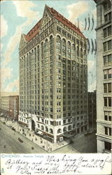 Masonic Temple Postcard