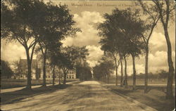 Midway Drive, The University of Chicago Postcard