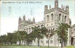 Harper Memorial Library, U of C. Midway Postcard