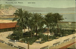 Jardin Galvan Manzanillo, COL Mexico Postcard Postcard