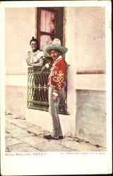 Novios Mexicanos Postcard