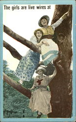 The Girls Are Live Wires At Postcard