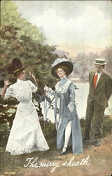 The Merry Sheath Postcard