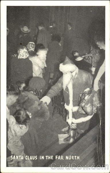 Santa Claus In The Far North Alaska