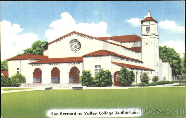 San Bernardino Valley College Auditorium California