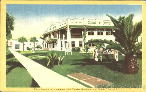 The Chamber Of Commerce And Tourist Headquarters Deland Florida