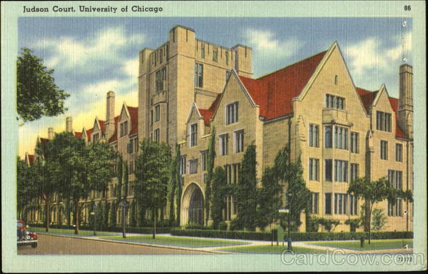Judson Court, University of Chicago Illinois