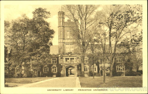 University Library, Princeton University New Jersey