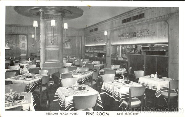 Hotel Belmont Plaza, Lexington Avenue, 49th to 50th Street New York