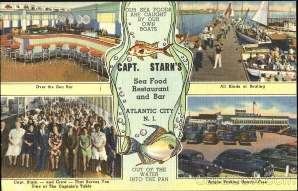 Capt. Starn's Restaurant And Boating Center Atlantic City New Jersey