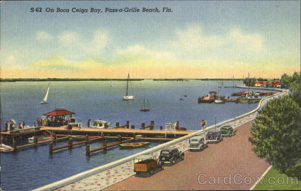On Boca Ceiga Bay, S-62 On Boca Ceiga Bay Pass-a-Grille Beach Florida
