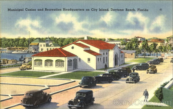 Municipal Casino And Recreation Headquarters Daytona Beach Florida