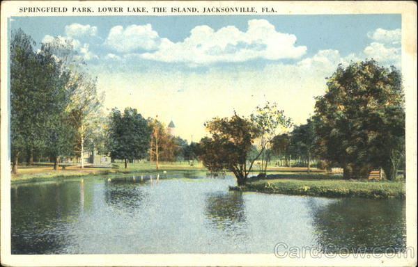 Springfield Park, Lower Lake, The Island Jacksonville Florida