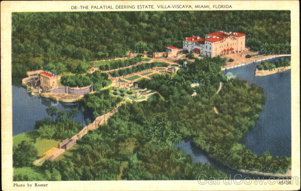 The Palatial Deering Estate, Villa-Viscaya Miami Florida