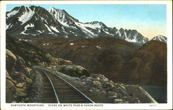 Sawtooth Mountains Postcard