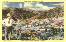 Death Valley Scotty And His Castle California Postcard Postcard