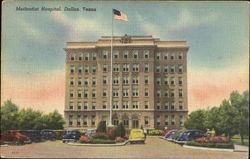 Methodist Hospital Dallas, TX Postcard Postcard