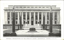 National Headquarters Of The American Legion Postcard