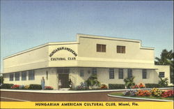The Hungarian American Cultural Club, 3901 N. W. 2nd Ave Postcard