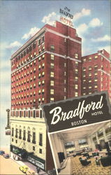 Hotel Bradford, Boston 16 Postcard
