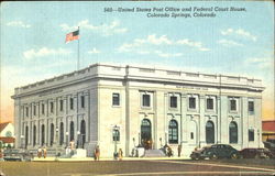 United States Post Office And Federal Court House Postcard