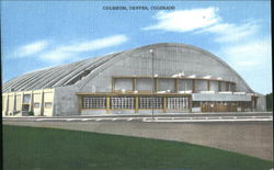 Denver Coliseum Colorado Postcard Postcard