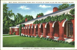 University Of Virginia Charlottesville, VA Postcard Postcard