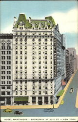 Hotel Martinique, Broadway At 32nd St Postcard