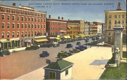 Main Street Concord, NH Postcard Postcard