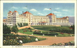 The Mount Washington Bretton Woods White Mountains, NH Postcard Postcard