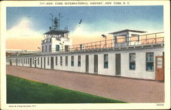 New York International Airport Postcard