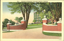 Virginia Intermont College Bristol, VA Postcard Postcard