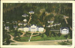 Airplane View Of Part Of Southern Baptist Assembly Postcard