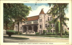 Ontario Hall, Queen's University Postcard