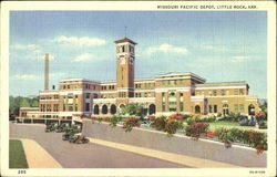 Missouri Pacific Depot Little Rock, AR Postcard Postcard