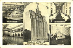 Hotel Edison, 46th to 47th Sts Postcard