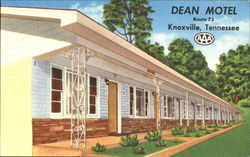 Dean Motel, Route 73 Postcard