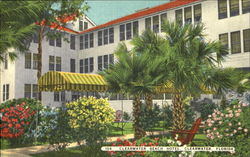 Clearwater Beach Hotel Florida Postcard Postcard