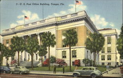 U. S. Post Office Tampa, FL Postcard Postcard