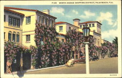 Worth Avenue Shopping District Postcard