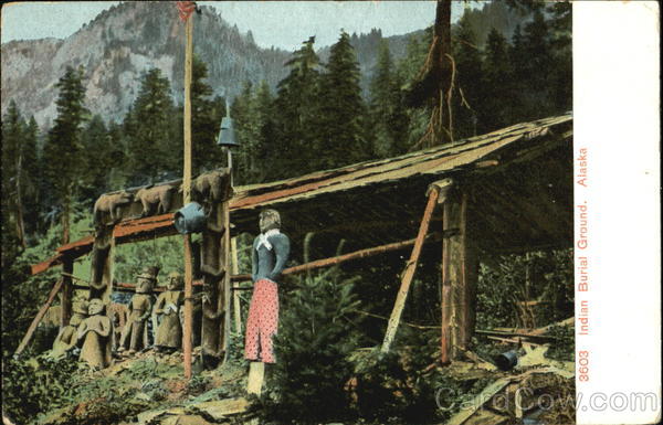 Indian Burial Ground Alaska Native Americana